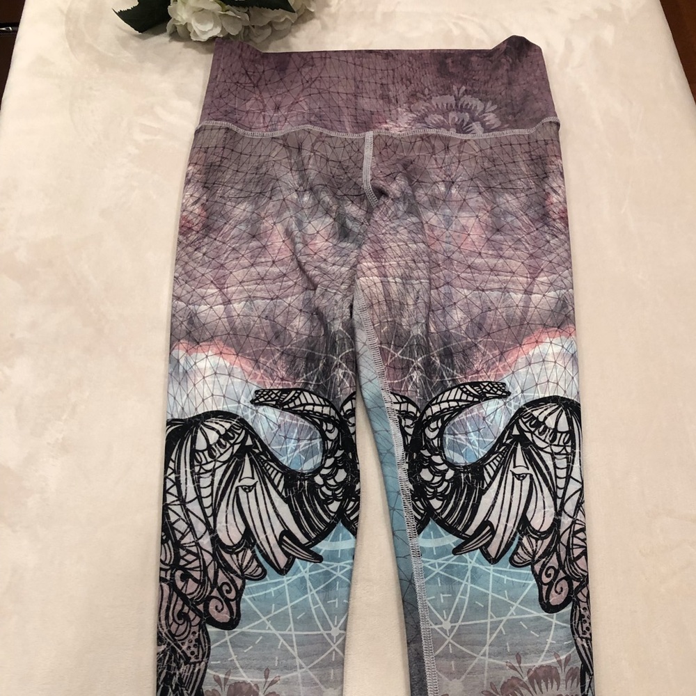 Evolution And Creation Multi Color Elephant Print… - image 1